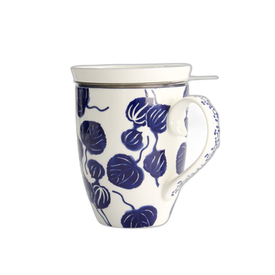 Flora Japonica Mug Giftset Ivy w/Strainer and Tea Tip 380ml product image