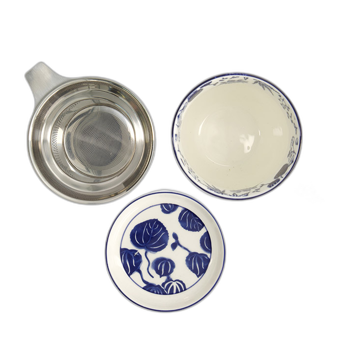 Flora Japonica Mug Giftset Ivy w/Strainer and Tea Tip 380ml product image