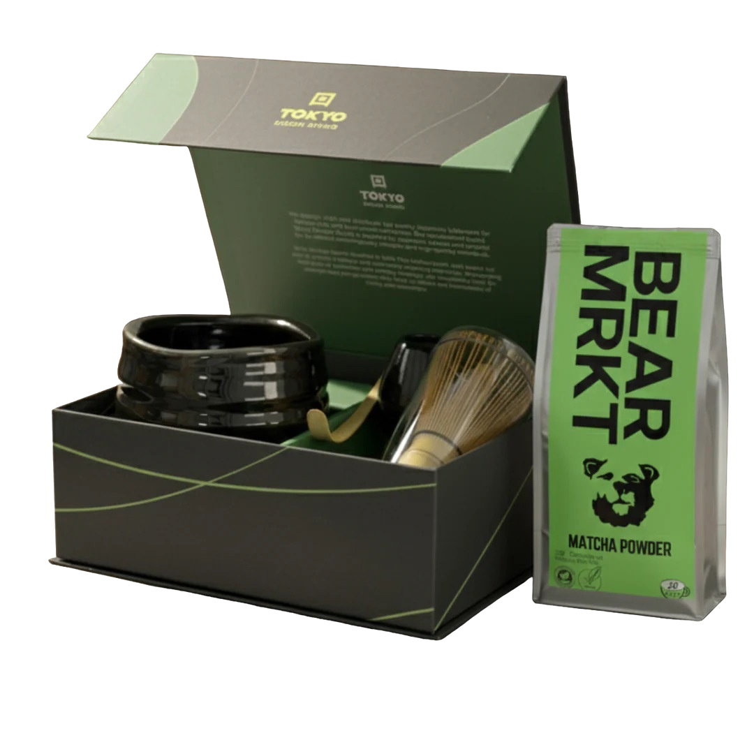 Matcha Giftset 4pcs Grey (+Matcha)
